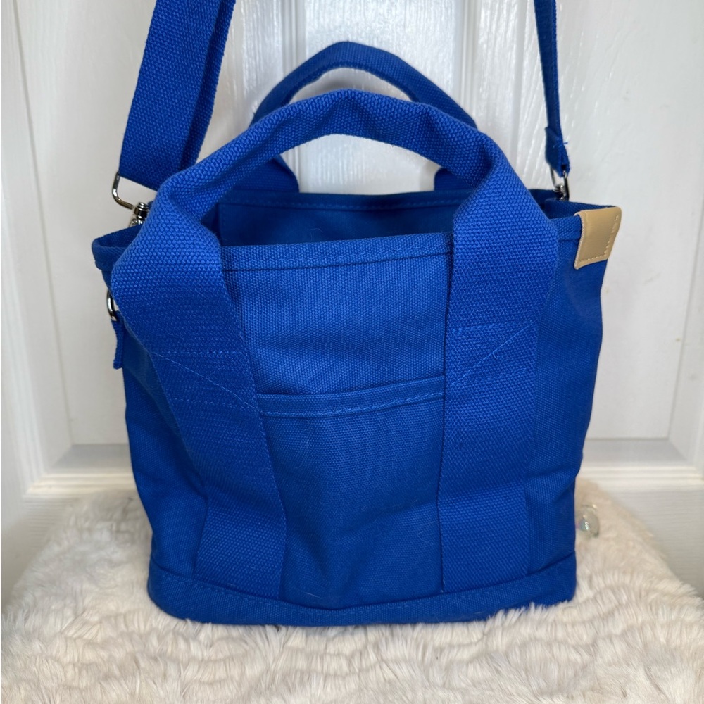 BEAUTIFUL VIBRANT ROYAL BLUE CROSSBODY SHOULDER BAG TOTE